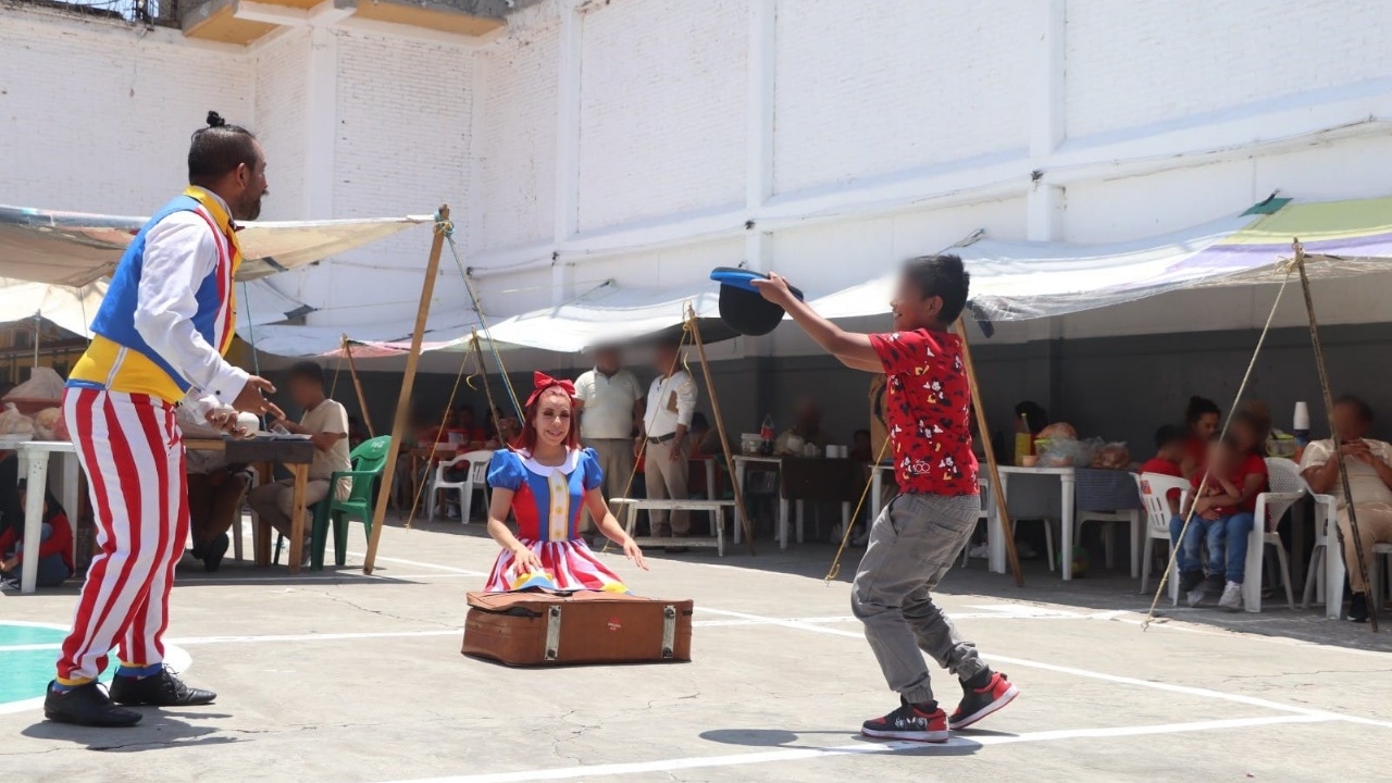 Cereso de San Pedro celebra a la niñez para fomentar reinserción social