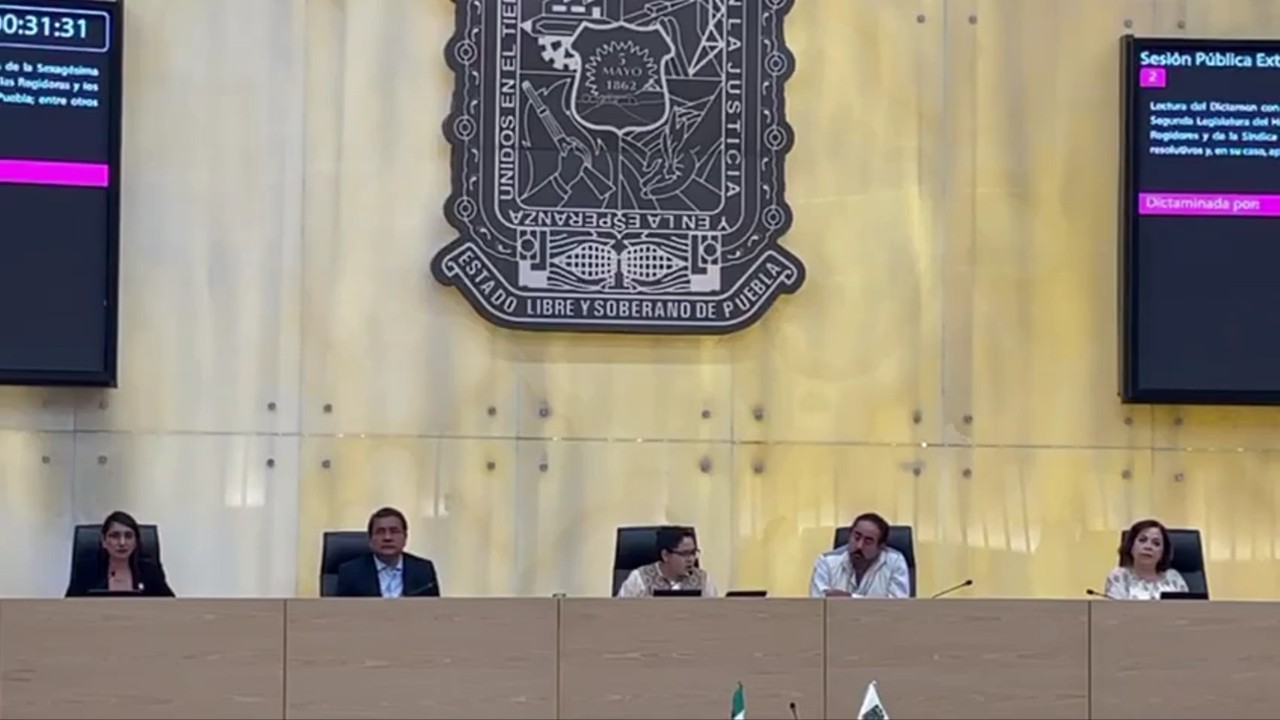 Congreso de Puebla elige a Concejo Municipal de Ciudad Serdán