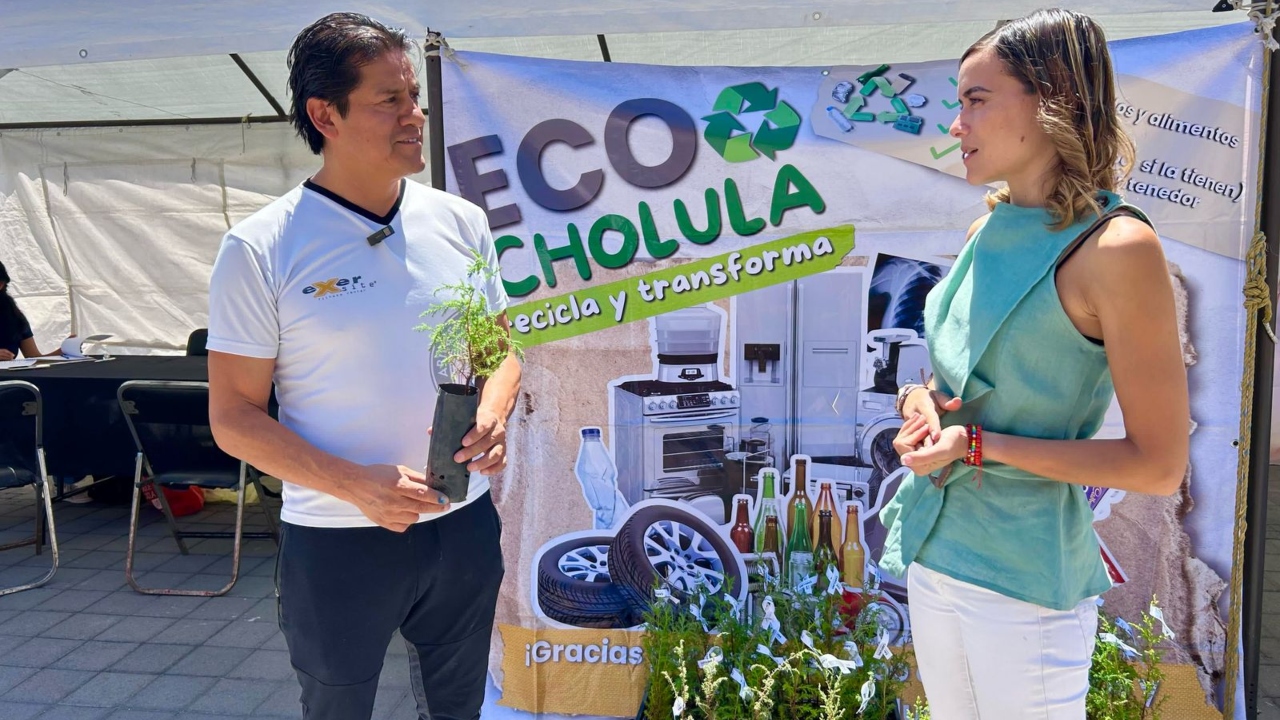 EcoCholula, iniciativa que promueve el reciclaje en San Pedro Cholula