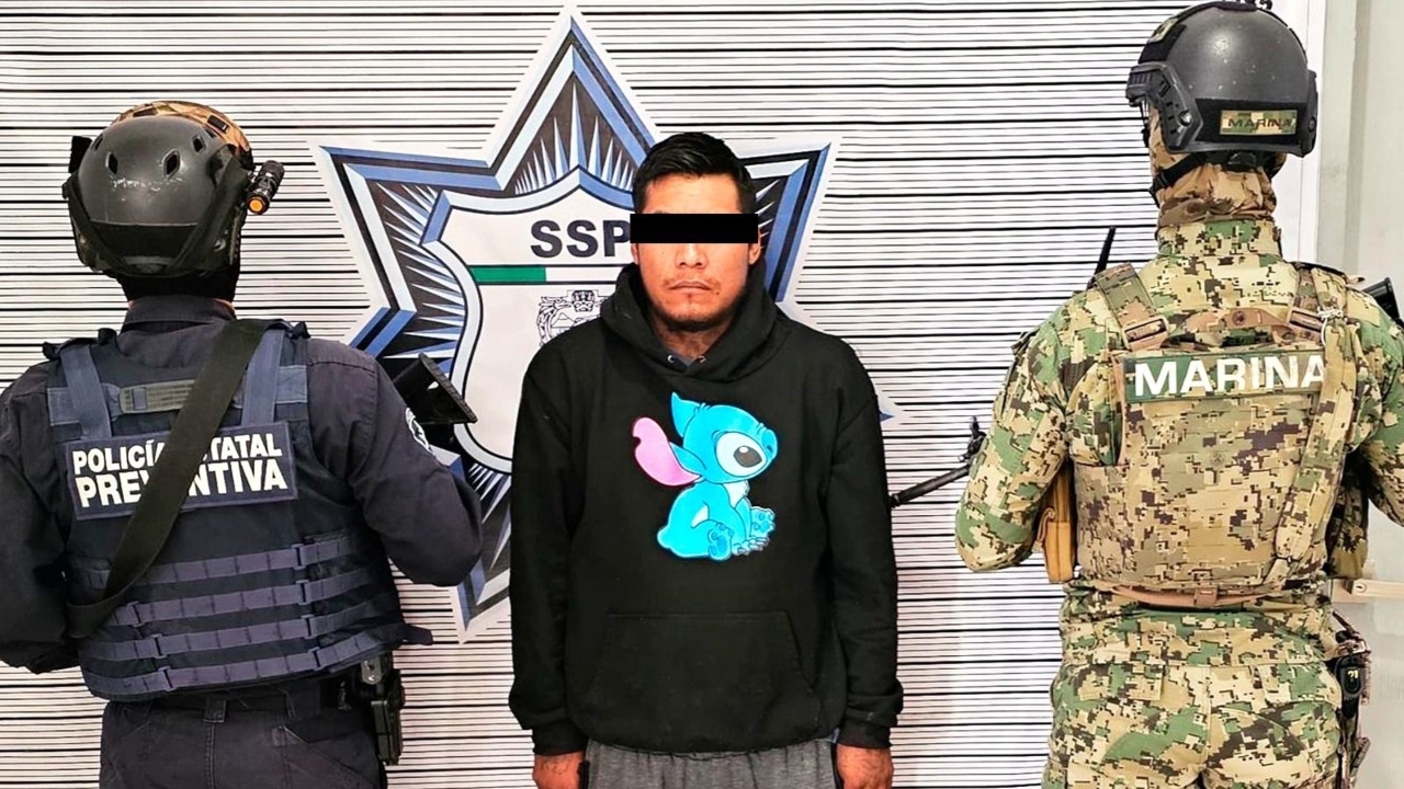 Detienen a presunto extorsionador de comerciantes de la Central de Abasto