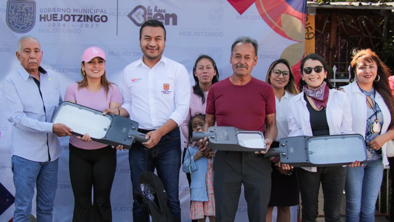 Realizan en Huejotzingo faena en Los Encinos
