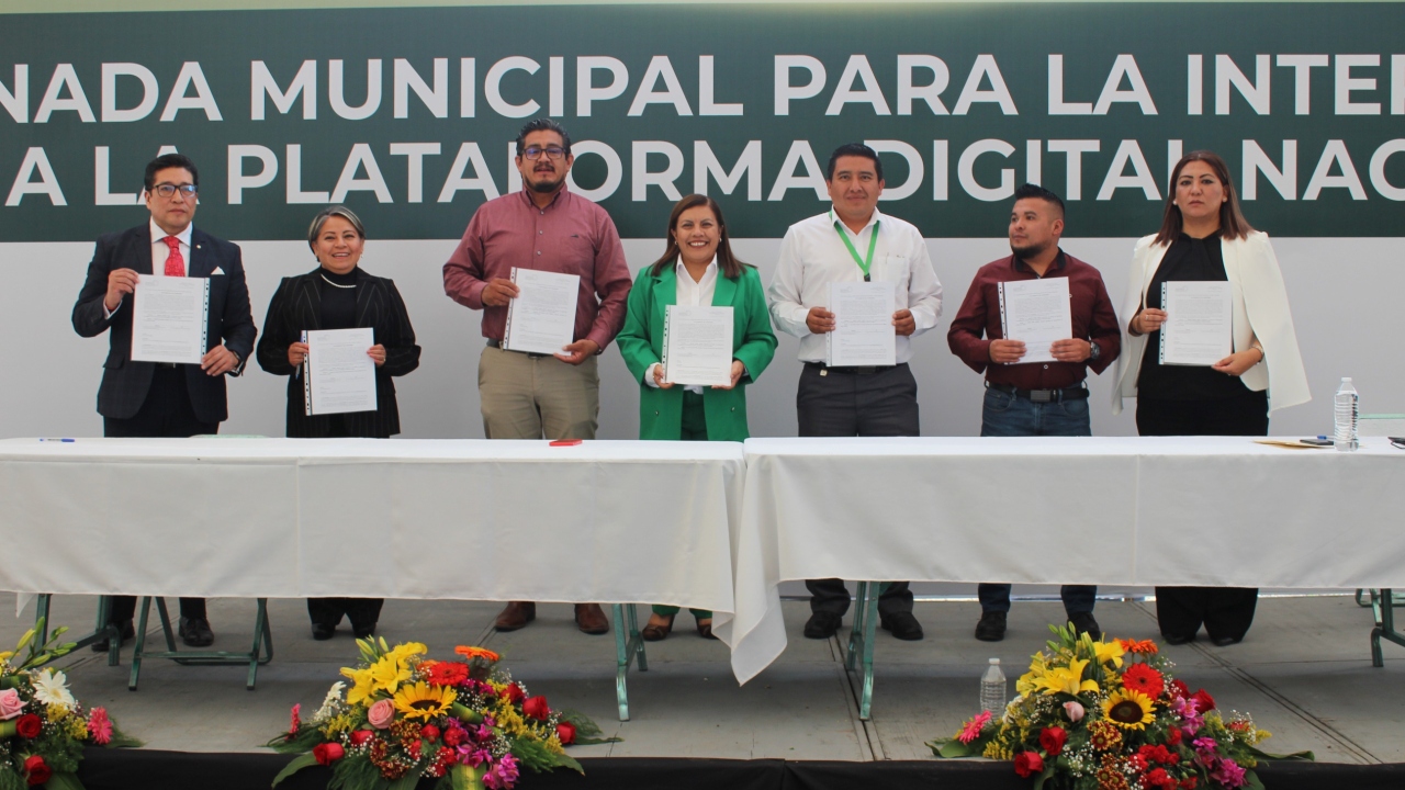 Consolida Amozoc conexión a la Plataforma Digital Nacional
