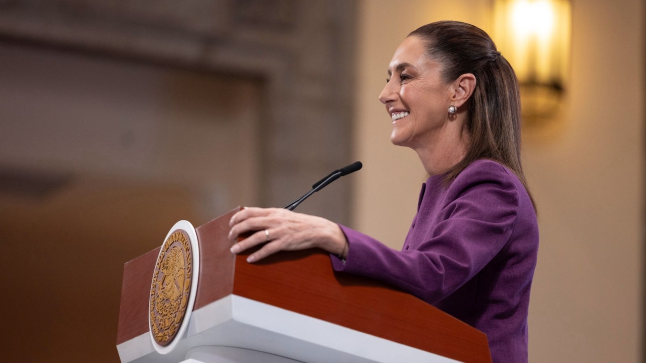 En México hay democracia, sentencia Claudia Sheinbaum