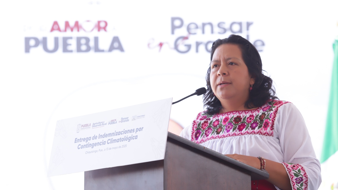 Productores poblanos reciben apoyos por daños a cultivos causados por heladas