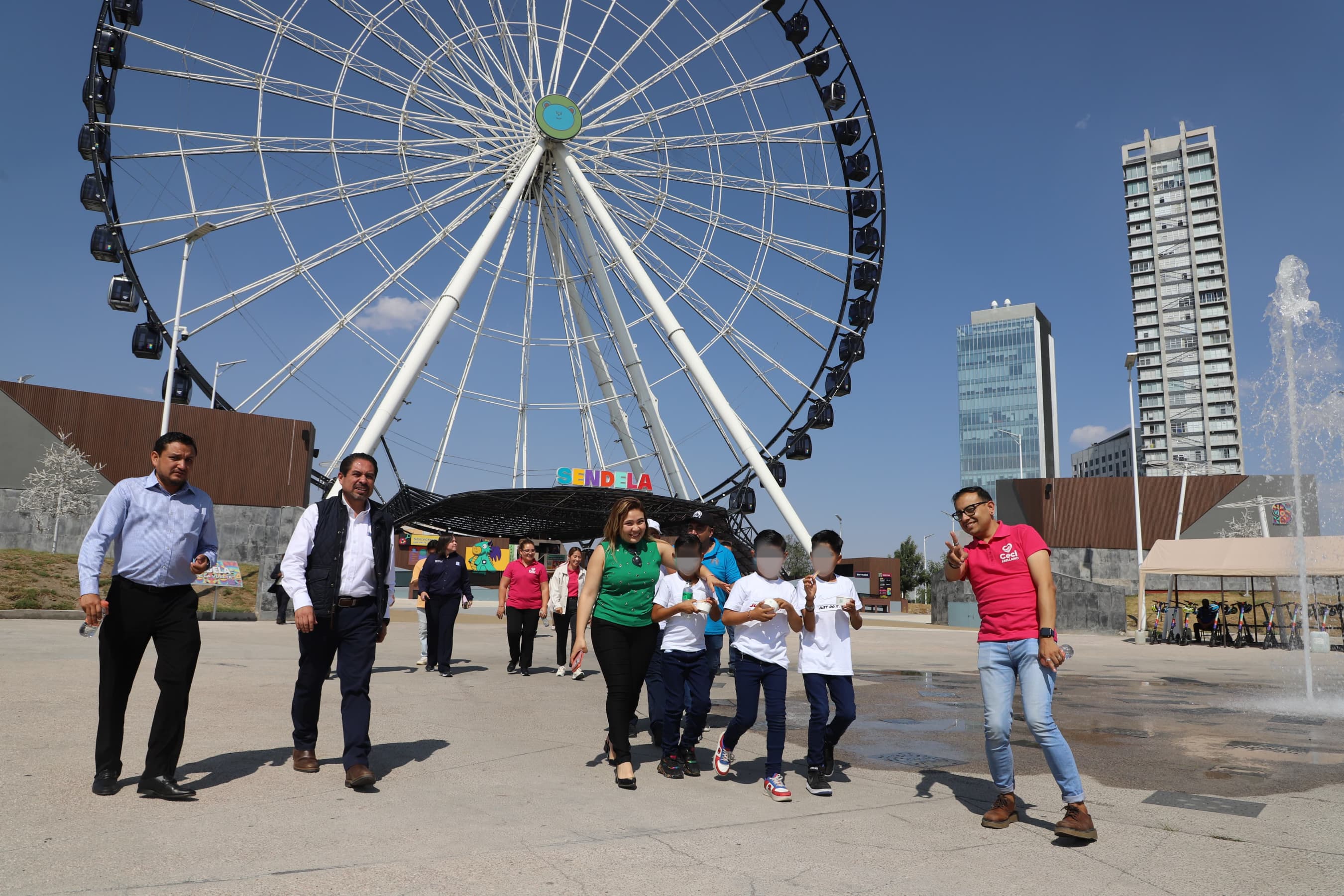 Niñas y niños de la Casa de la Niñez disfrutan día especial en Parque Sendela