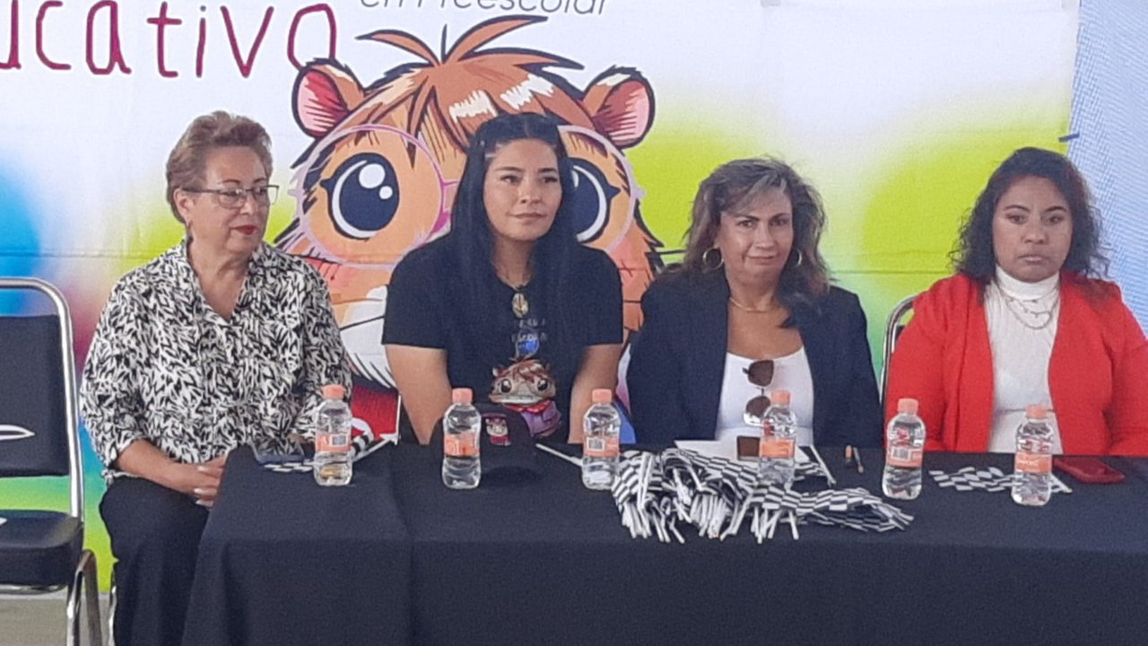 Realizan rally escolar para fomentar la cultura de paz en preescolar
