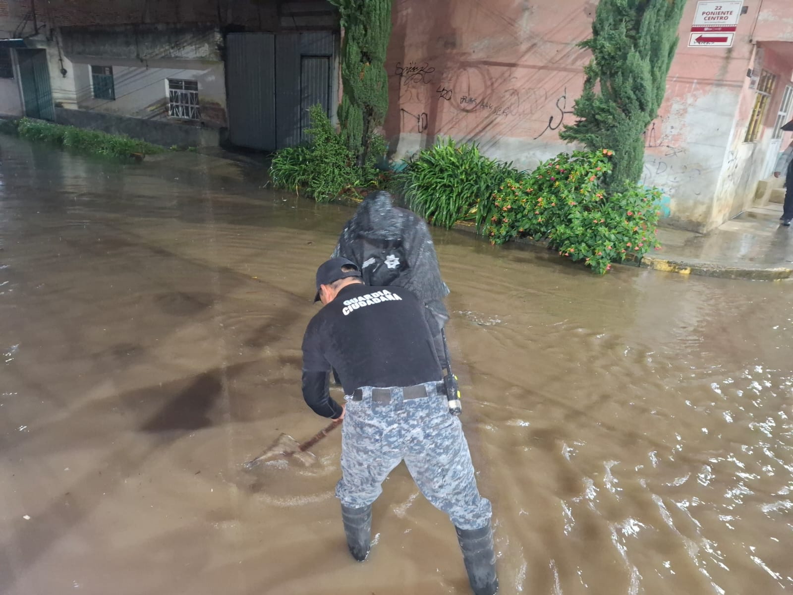 Gobierno de San Pedro Cholula responde de forma inmediata a afectaciones por lluvias