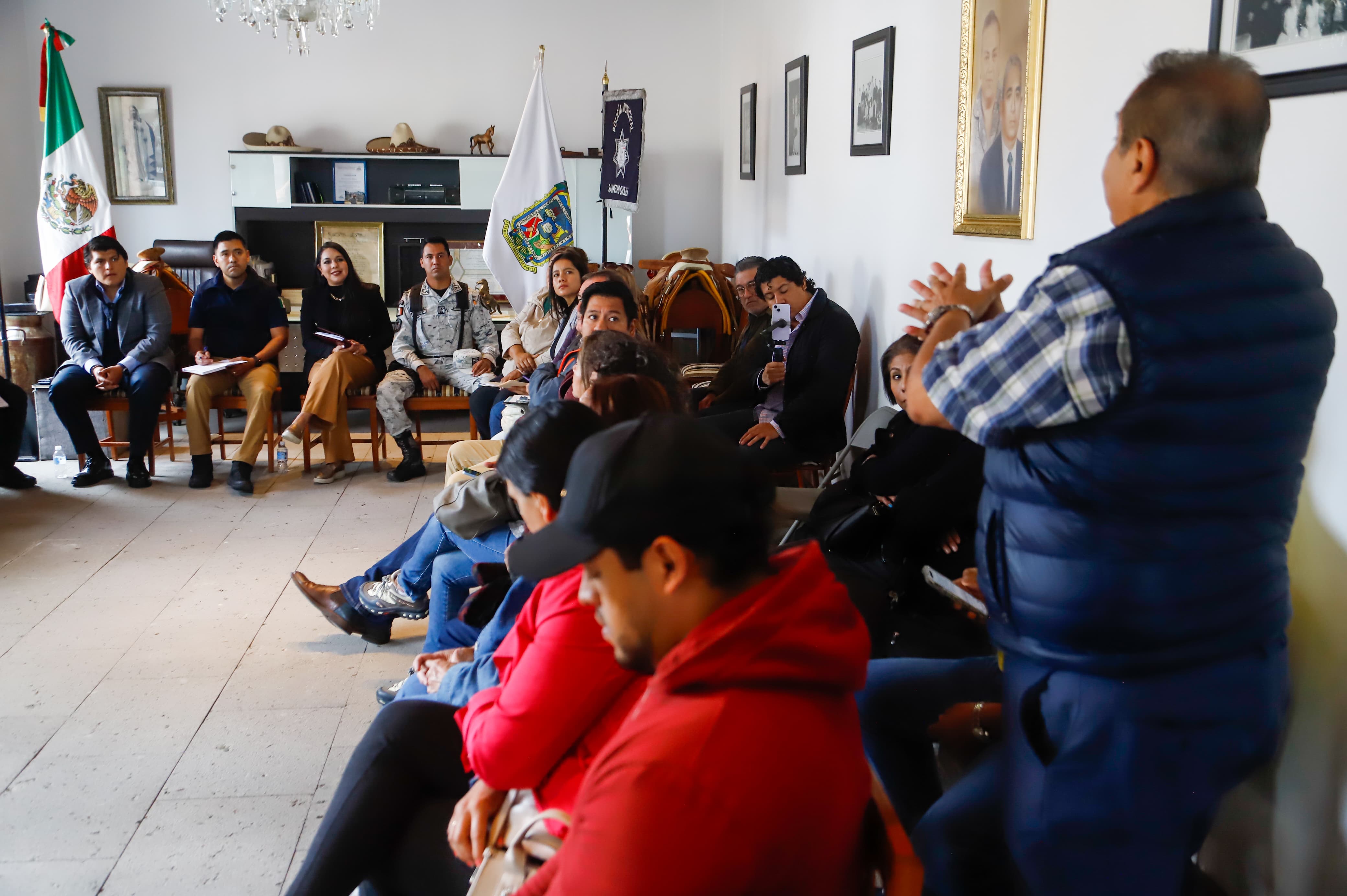 Refuerzan seguridad en Zerezotla con apoyo ciudadano