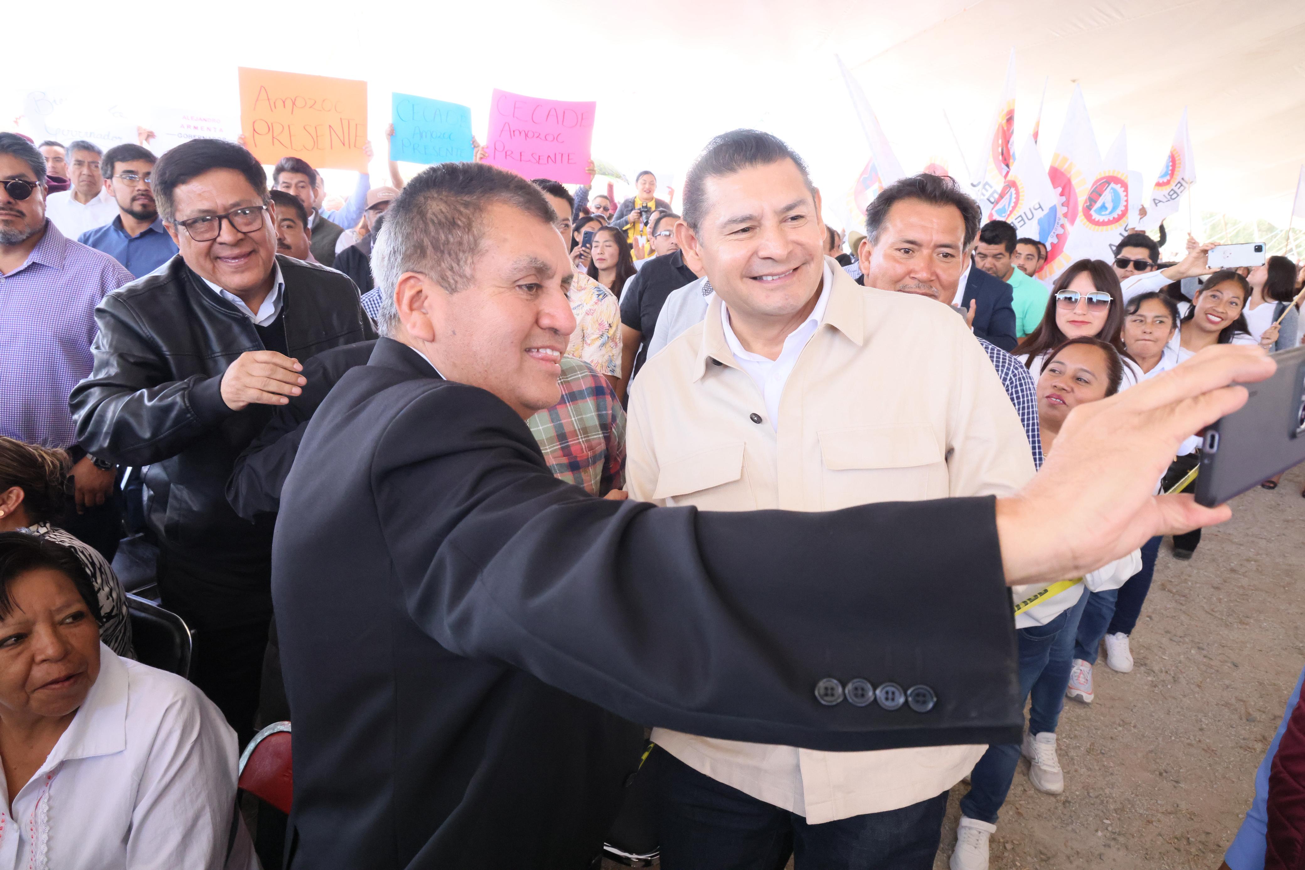 Armenta refuerza apoyo al campo y la seguridad en Puebla con inversión de 20 mdp