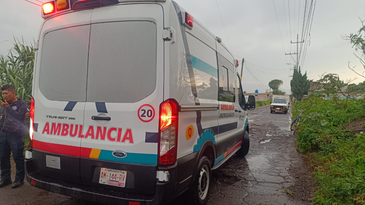 Atendieron reporte de caída en moto en Cuachayotla
