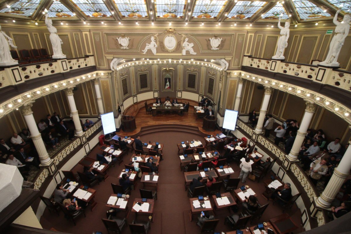 Morena y aliados dominan el Congreso de Puebla y aprueban la mayoría de iniciativas con poca participación opositora