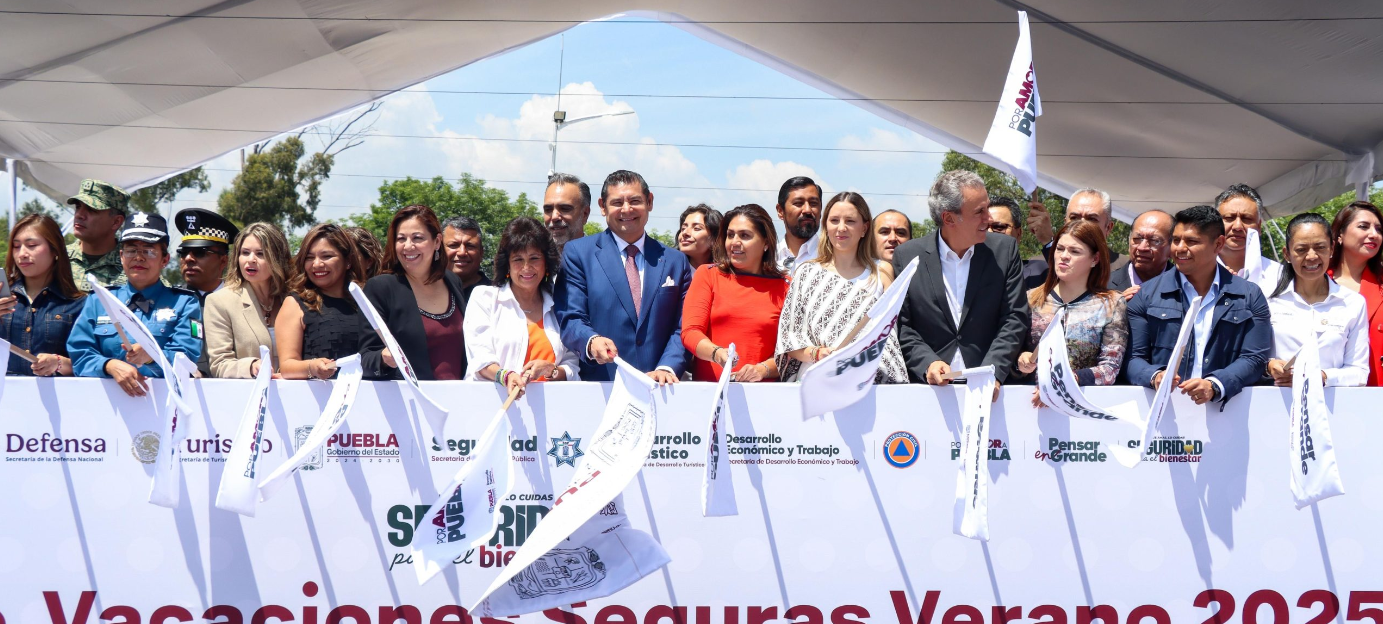 Puebla arranca operativo de seguridad para vacaciones de verano 2025
