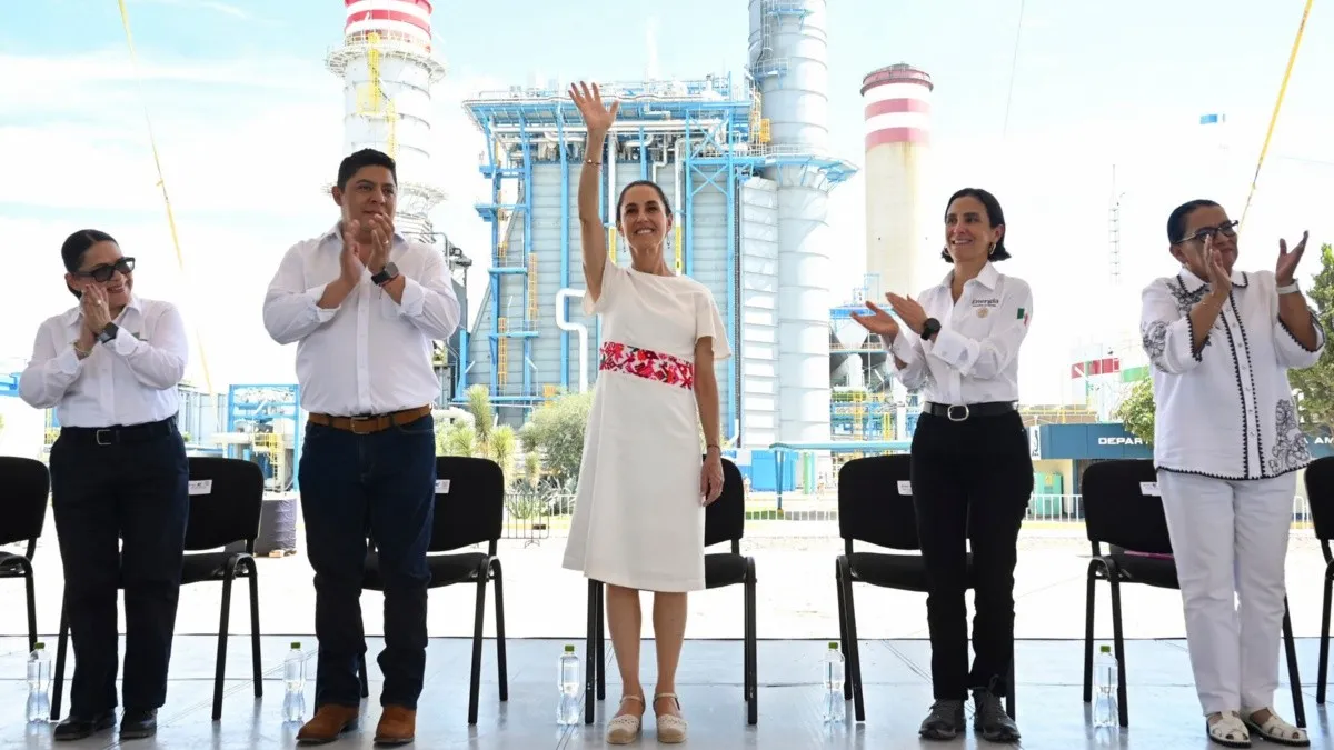 Inauguran central eléctrica en San Luis Potosí con inversión de 350 mdd