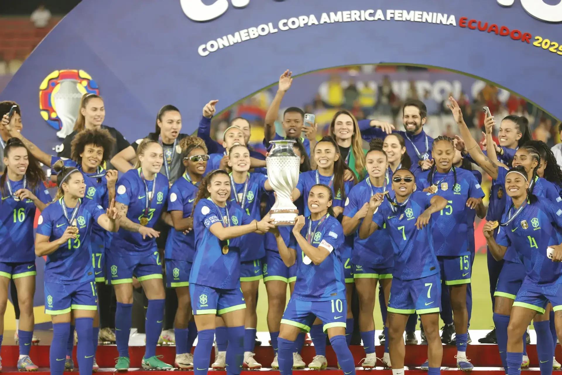 Brasil conquista la Copa América Femenina 2025