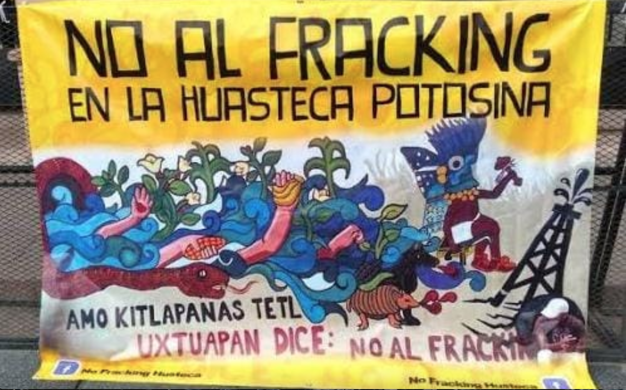 Comunidades nahuas y tenek exigen consulta a PEMEX