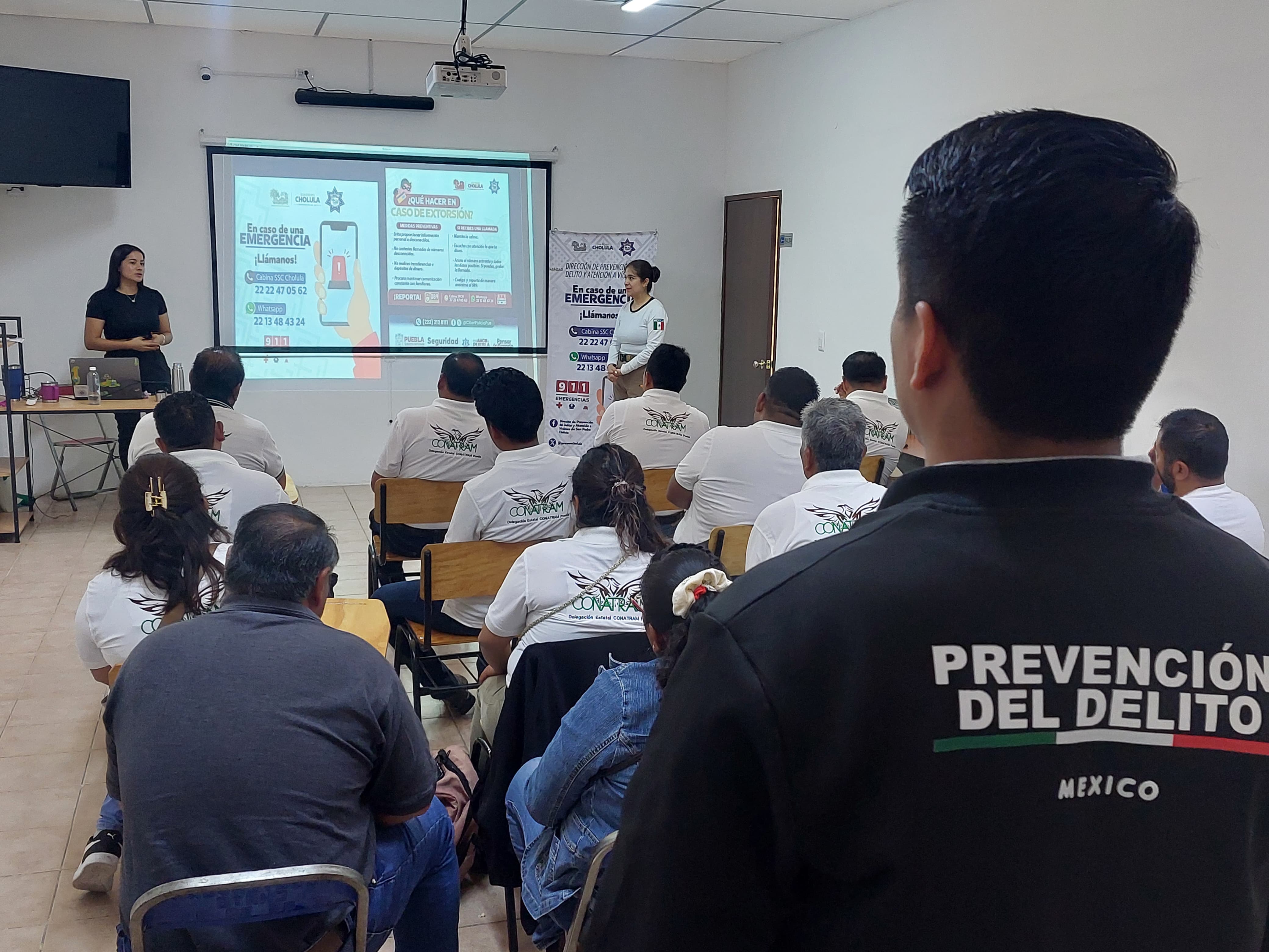 San Pedro Cholula fortalece seguridad para transportistas