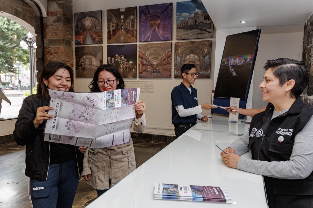 Crece llegada de turistas a la Ciudad de Puebla en primer semestre de 2025