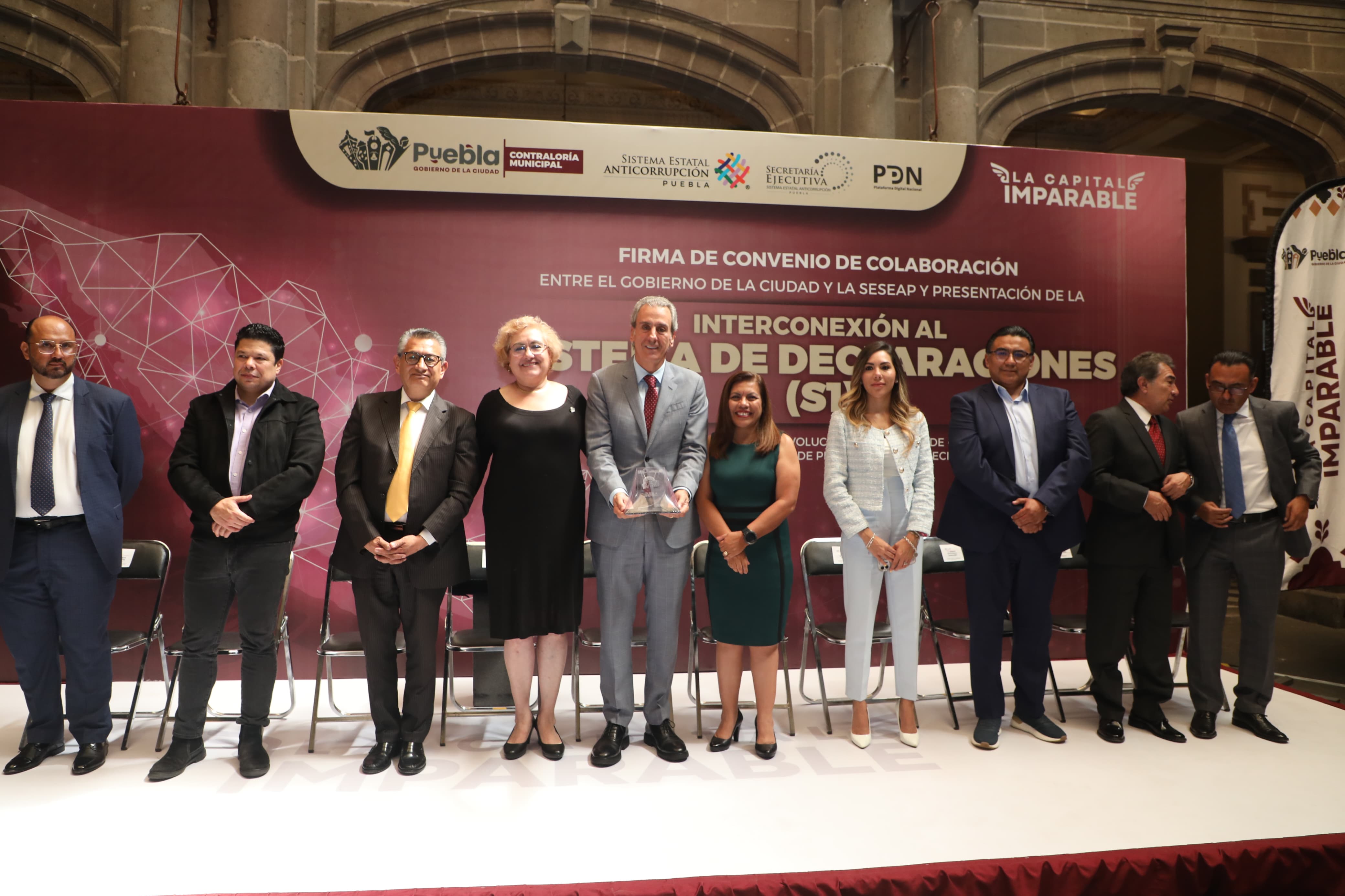 Pepe Chedraui firma convenio con SESEAP para reforzar transparencia y combate a la corrupción en Puebla