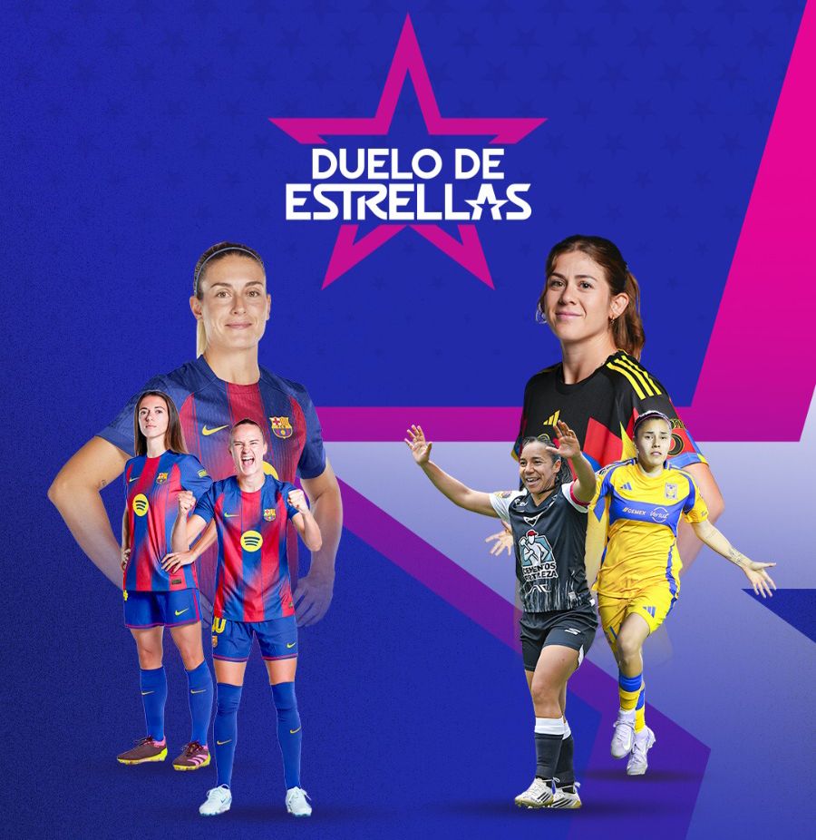 Liga MX Femenil estrena el Duelo de Estrellas ante Barcelona con transmisión nacional