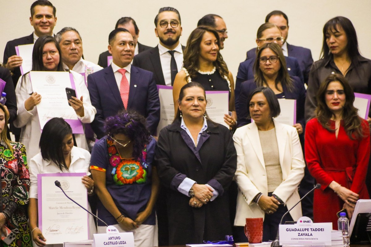 INE entrega constancias a ganadores de elecciones judiciales tras resolución del Tribunal Electoral