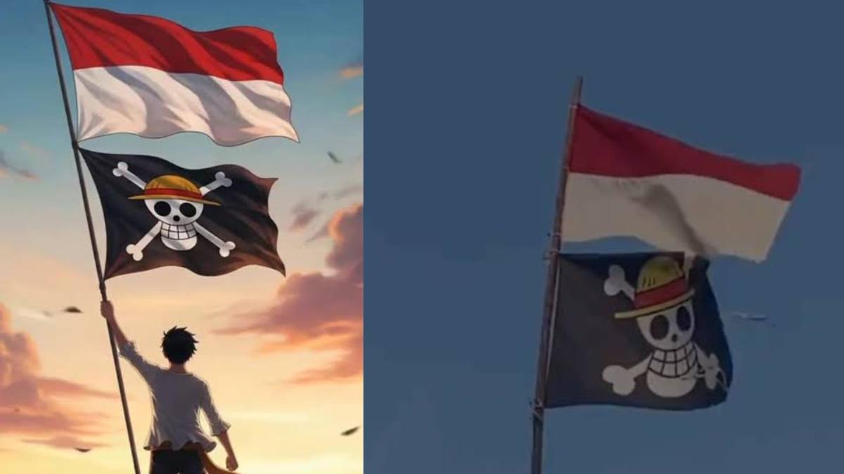 La bandera de One Piece continúa como ícono de protesta en Indonesia y el gobierno analiza prohibirla
