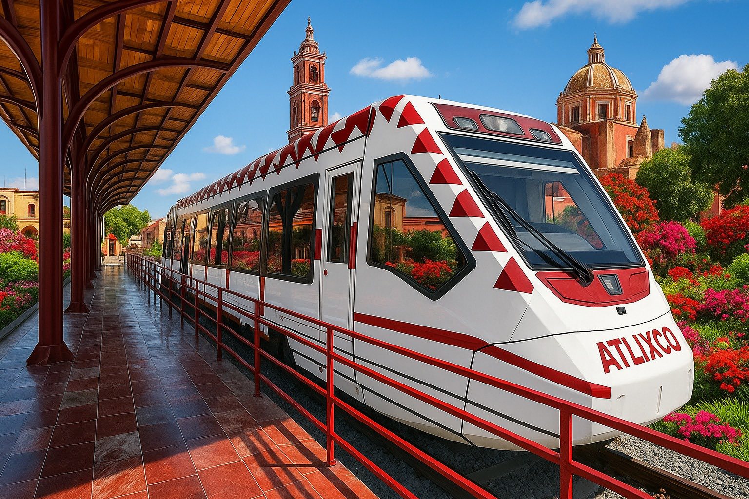 Inician estudios de viabilidad para el Tren Eléctrico Puebla-Cholula-Atlixco con inversión de 61 mdp