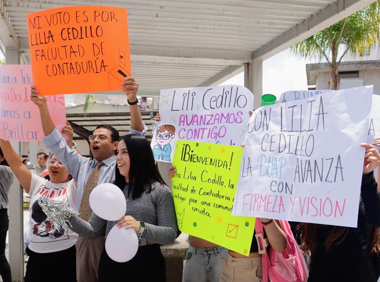 Lilia Cedillo promete más becas y convenios para asegurar continuidad académica en la BUAP
