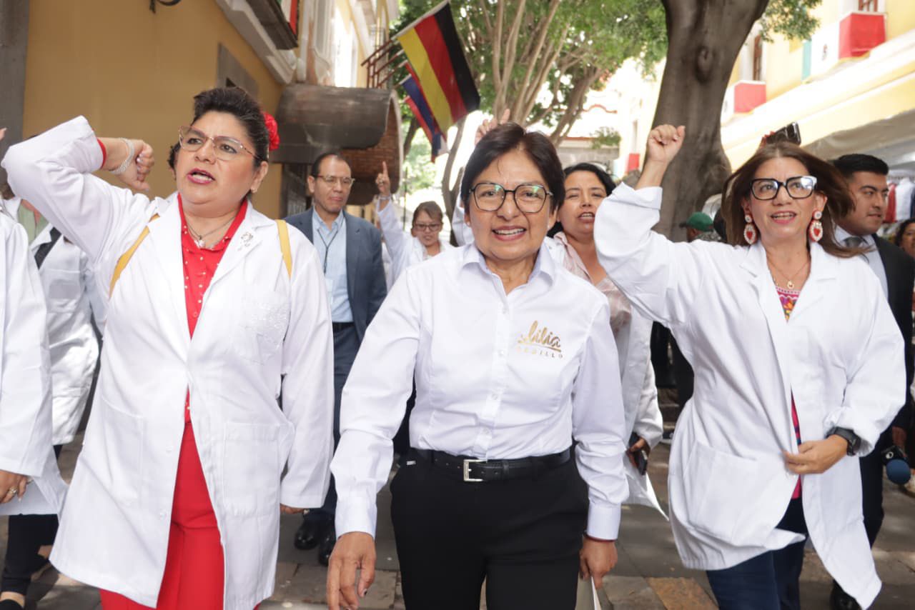 Lilia Cedillo presenta plan 2025-2029: más matrícula, pase directo y certeza laboral en la BUAP
