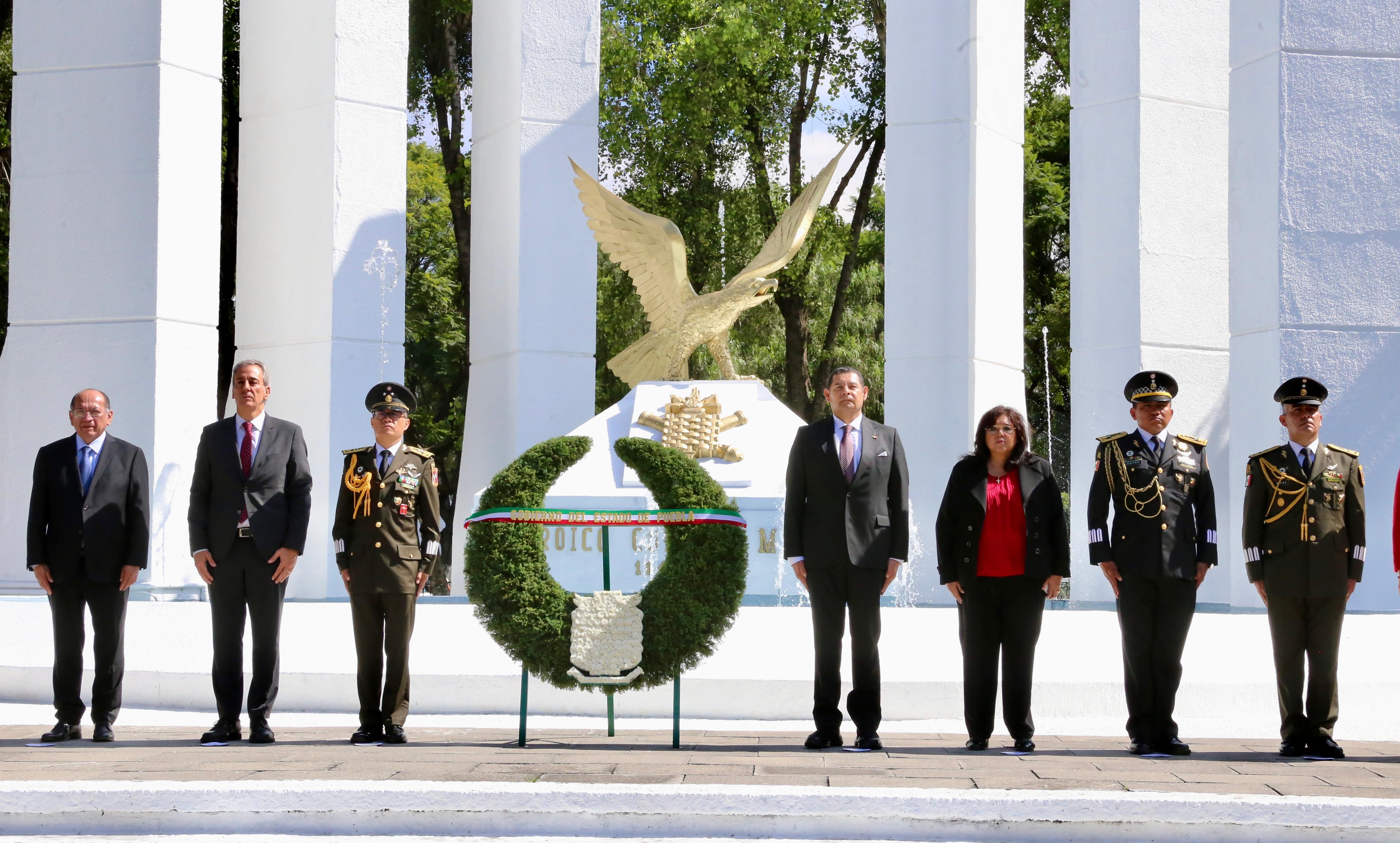 Puebla conmemora la Gesta Heroica de los Niños Héroes con ceremonia solemne