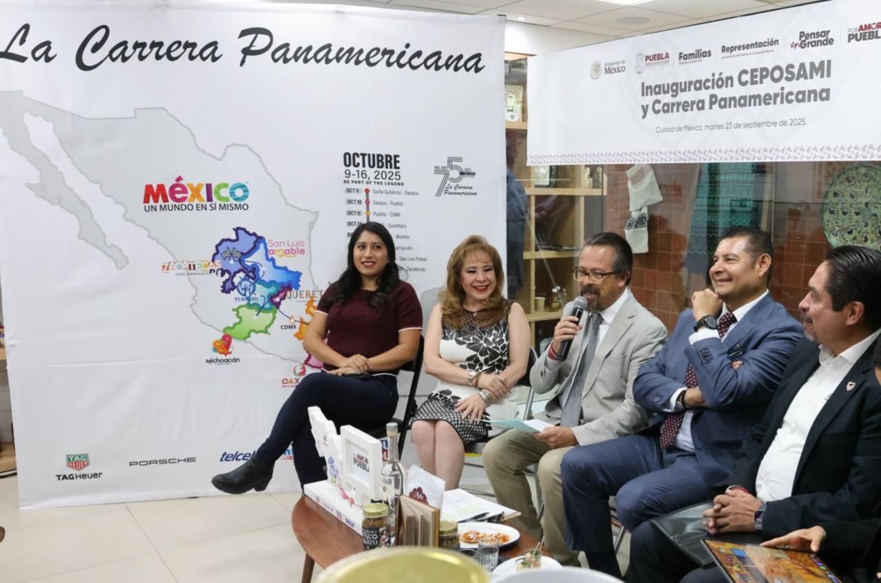 Regresa la Carrera Panamericana a Puebla tras 8 años; meta será el Zócalo capitalino