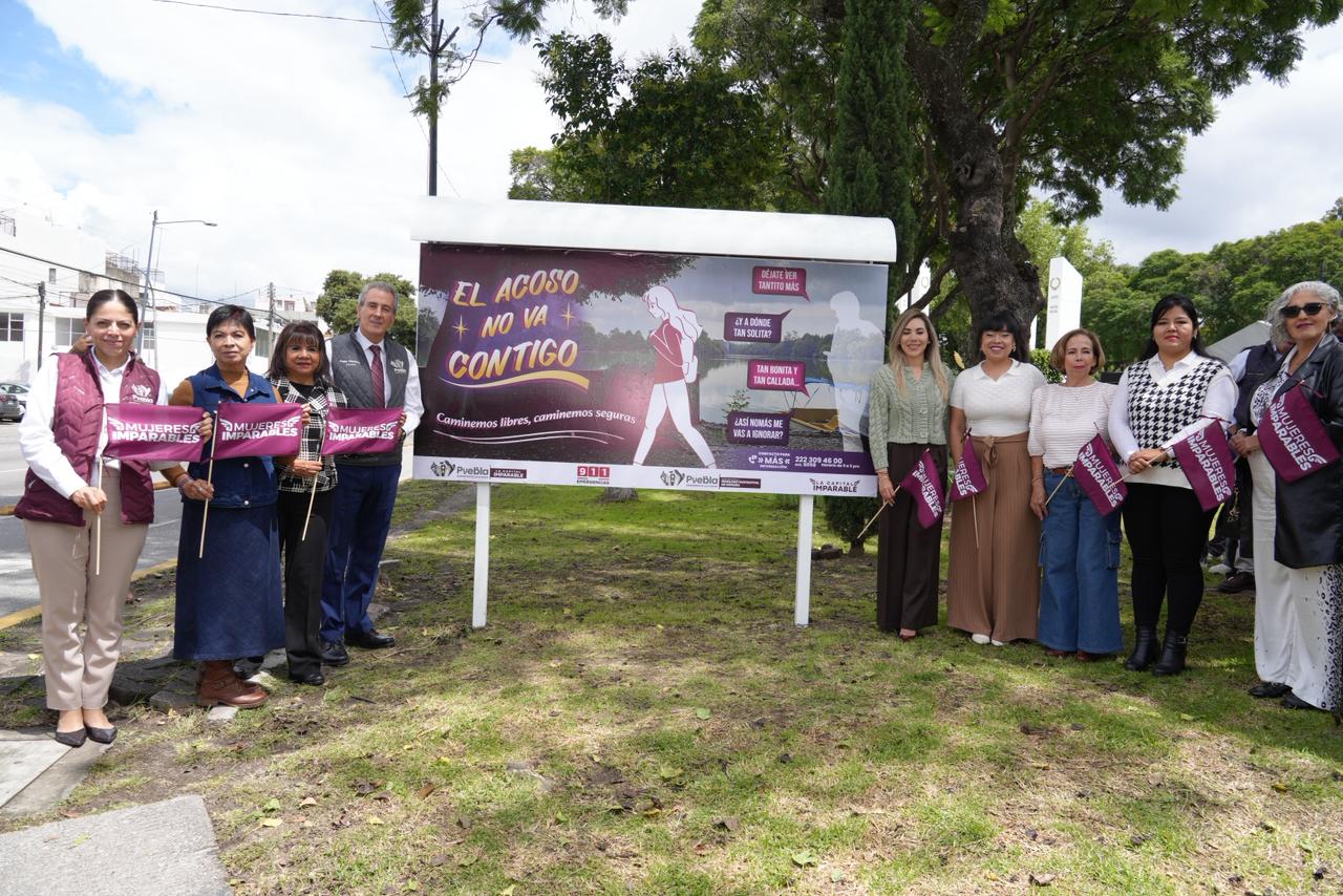Arranca en Puebla campaña “El acoso no va contigo” contra la violencia hacia mujeres y niñas