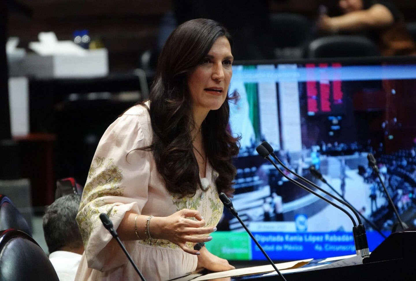 Morena aprueba a Kenia López como presidenta de la Mesa Directiva en la Cámara de Diputados
