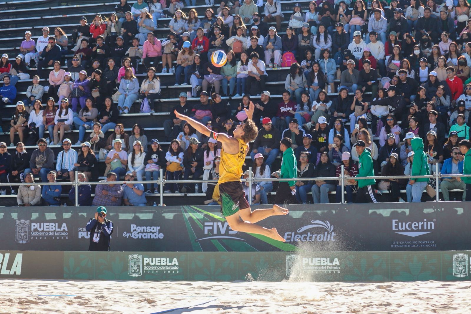Arrancó el Mundial Sub-21 de Voleibol de Playa en Cholula con Fan Zone gratuita y ambiente mundialista