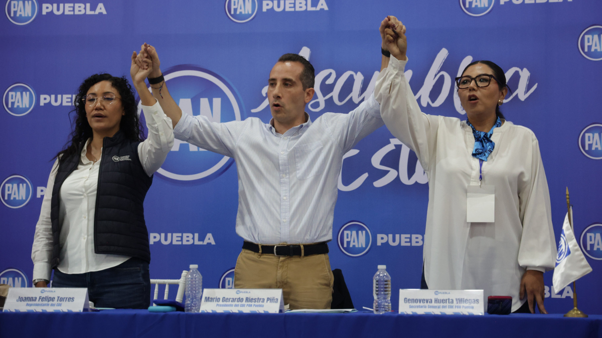 Mario Riestra niega irregularidades en elección interna del PAN Puebla y rechaza versión de “hoyo financiero” municipal