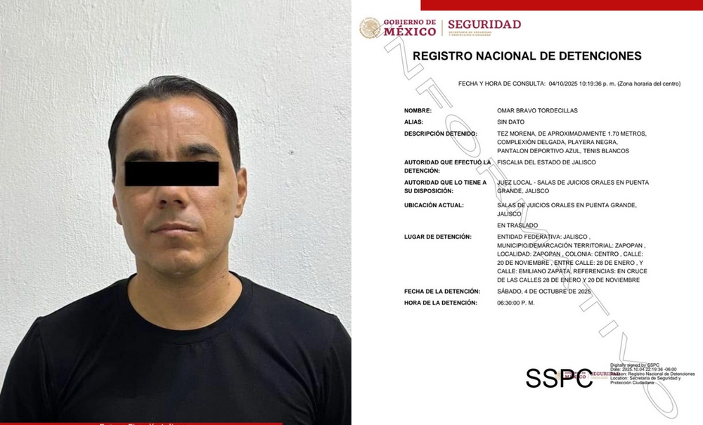 Detienen en Jalisco al exfutbolista Omar Bravo por presunto abuso sexual infantil
