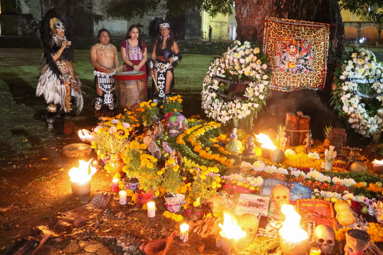 Cholula conmemora 506 años de la Matanza que marcó su historia