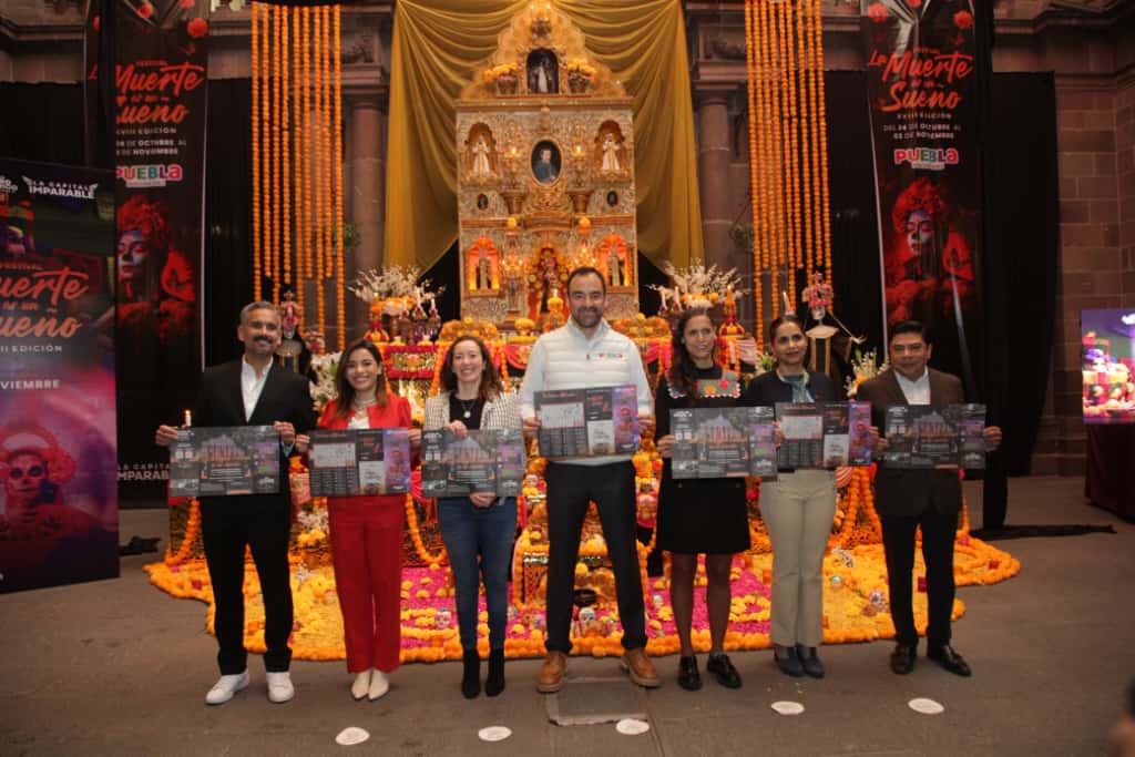 Puebla se alista para el Día de Muertos con más de 50 actividades culturales y una derrama esperada de 600 millones de pesos