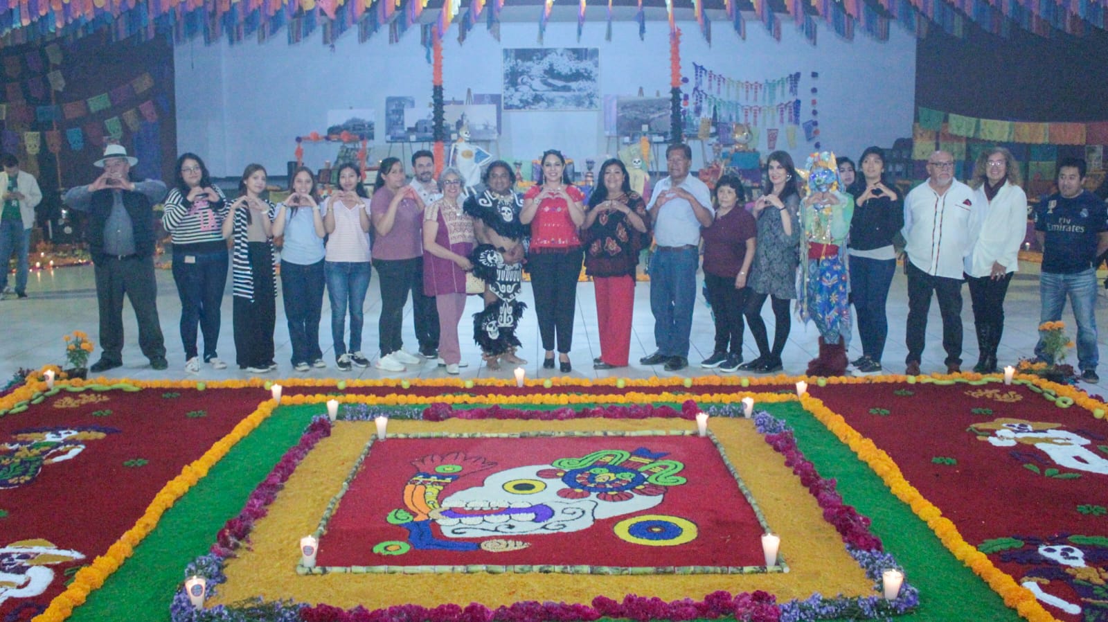San Pedro Cholula abre su Corredor de Ofrendas por Día de Muertos