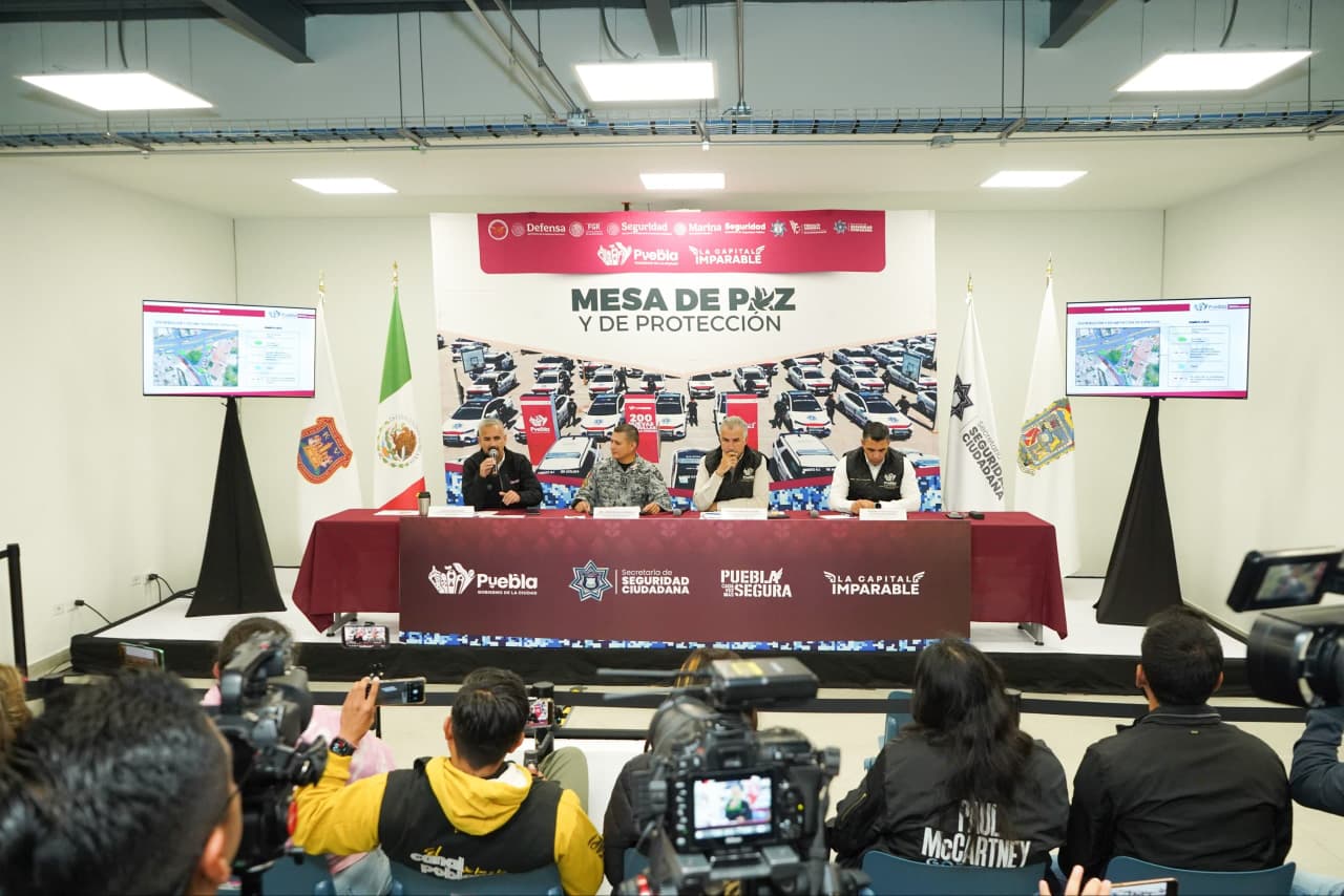 Puebla refuerza seguridad con el operativo “Todos Santos 2025” en panteones y eventos culturales