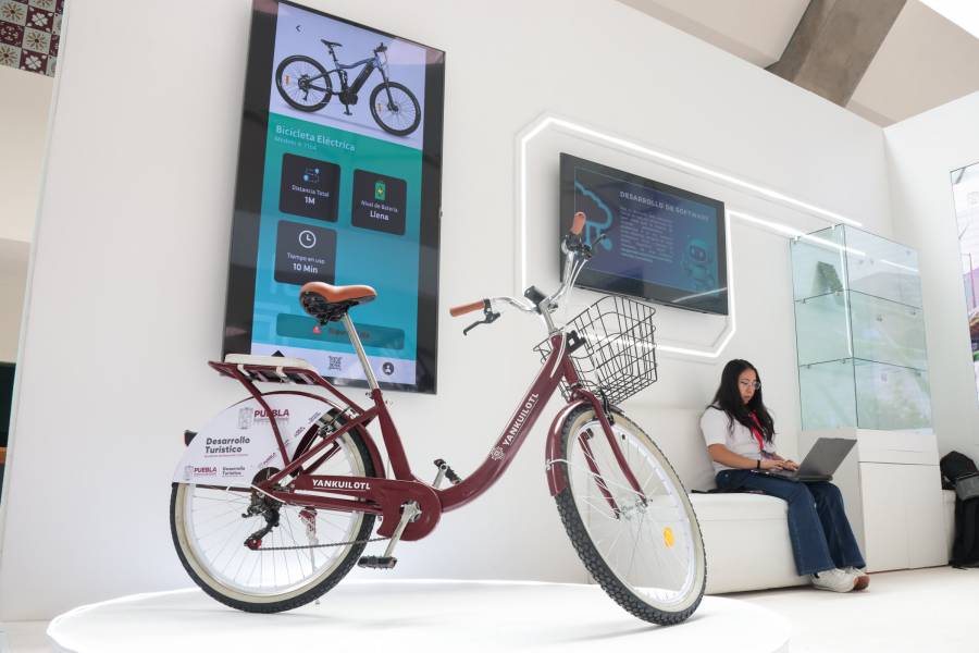 Puebla avanza en el desarrollo de su sistema estatal de bicicletas eléctricas; la fábrica estará en Acatzingo