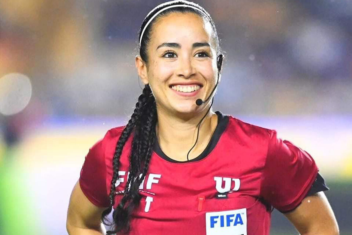Katia Itzel García vuelve a destacar: nominada entre las mejores árbitras del mundo
