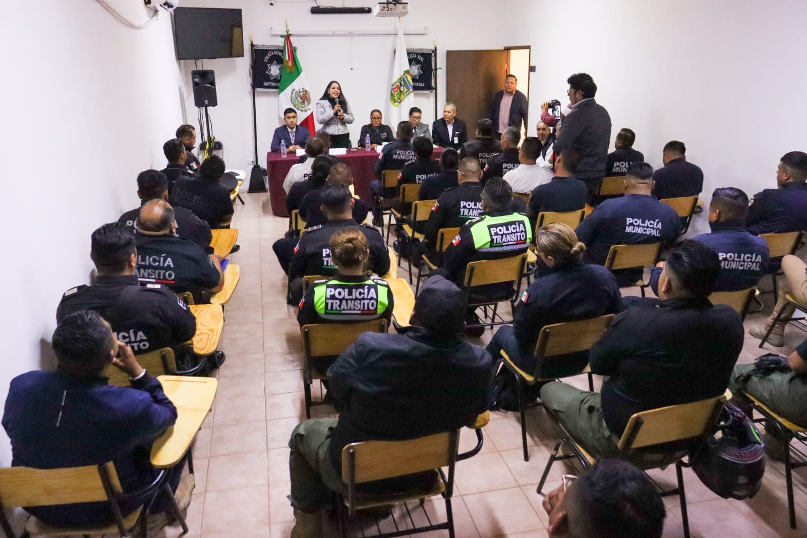 San Pedro Cholula capacita a policías en actuación, derechos humanos y cadena de custodia