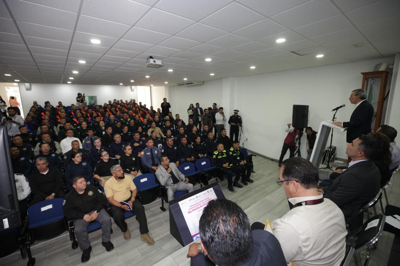 Puebla alberga acreditación nacional para instructores de Policía de Proximidad 2025