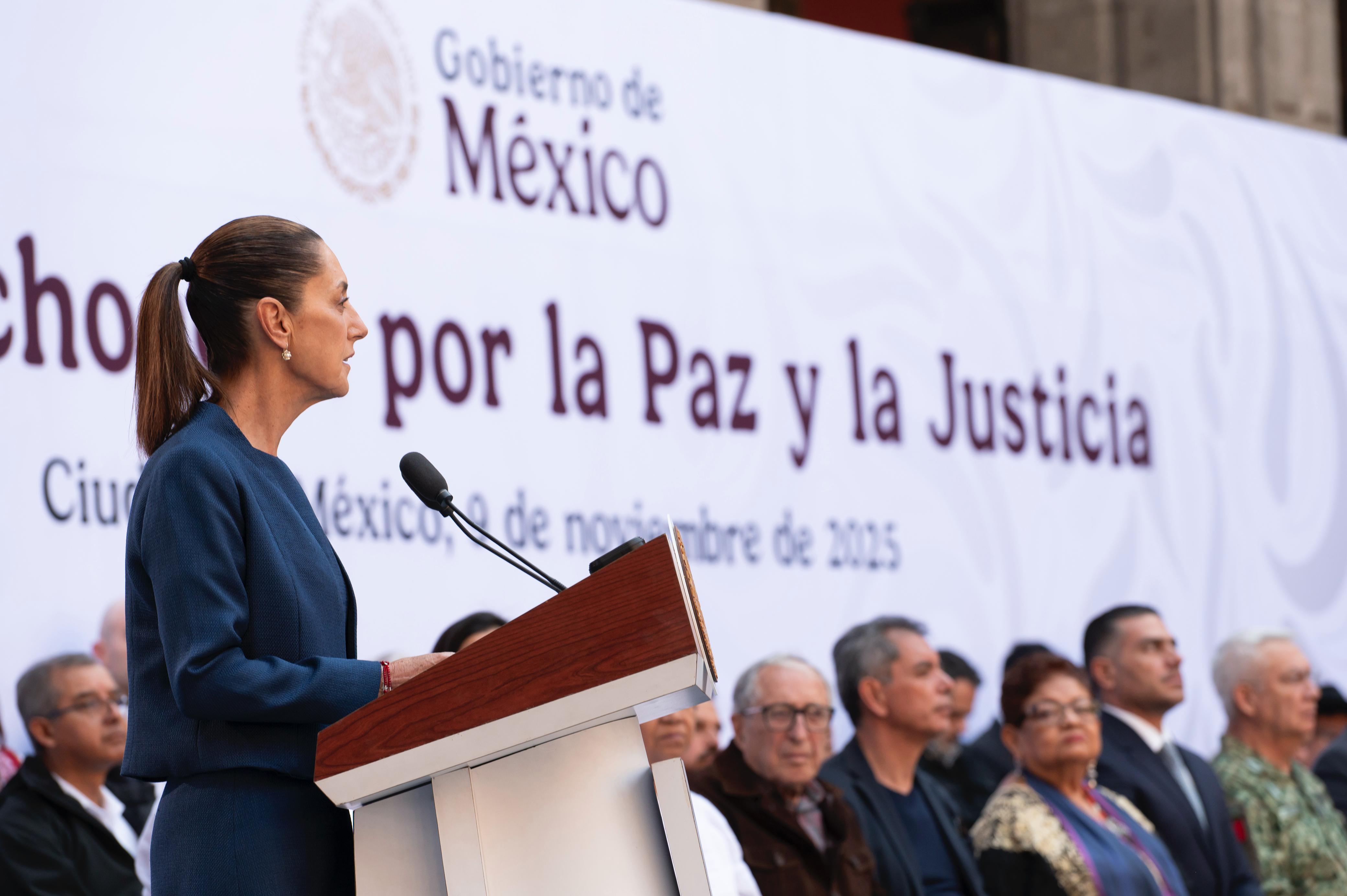 Sheinbaum presenta el Plan Michoacán por la Paz y la Justicia con inversión de 57 mil mdp y operativo militar