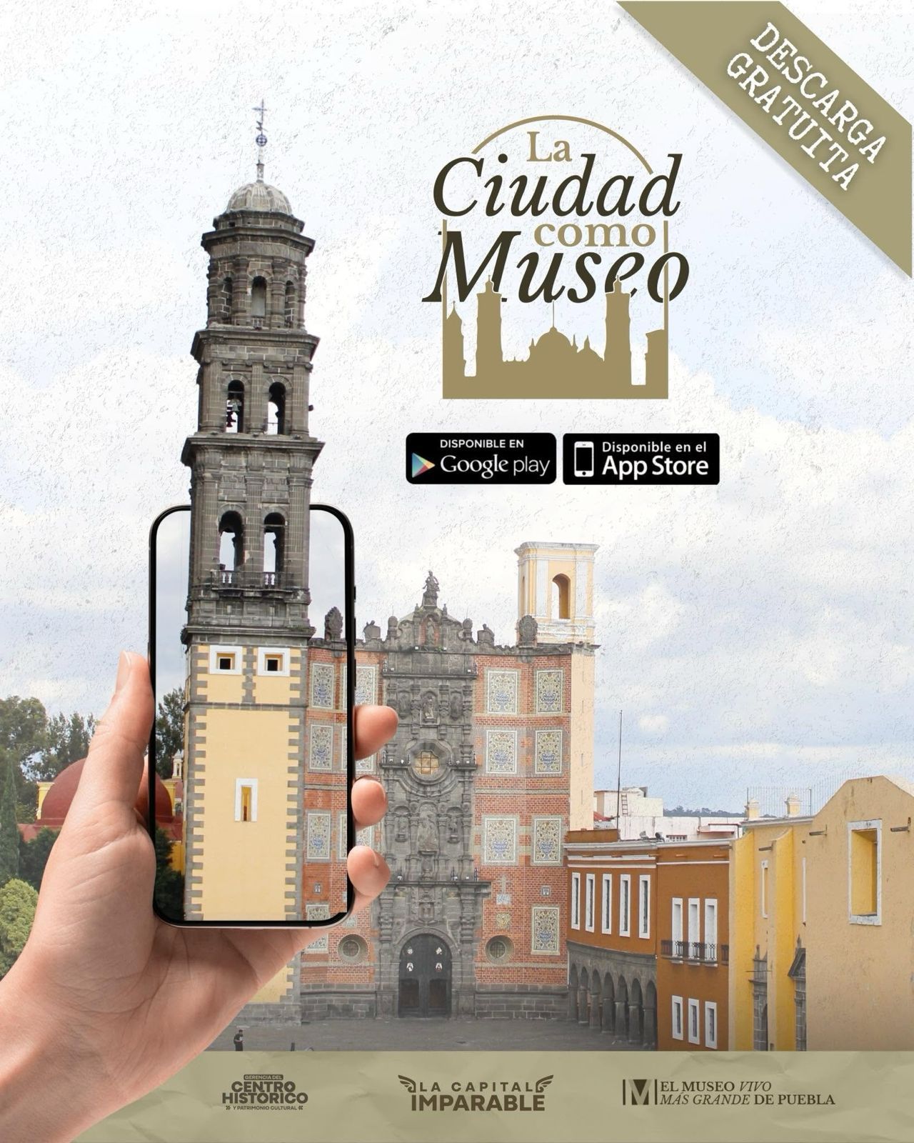 Camina, escucha y descubre: así funciona la audioguía “La Ciudad Como Museo” en Puebla