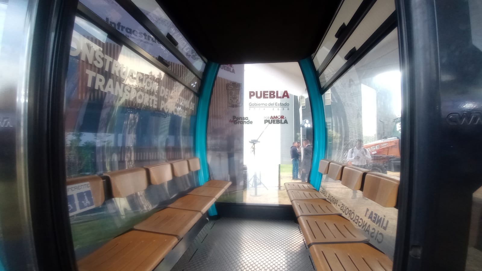 Con la primera piedra del proyecto, arranca el Cablebús de Puebla; tendrá 4 líneas, 9 estaciones y un recorrido total de 13.61 km.