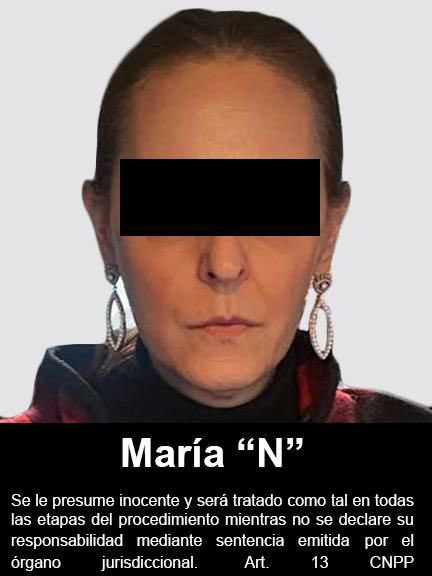 Detienen a excolaboradora de García Luna por lavado de dinero y delincuencia organizada