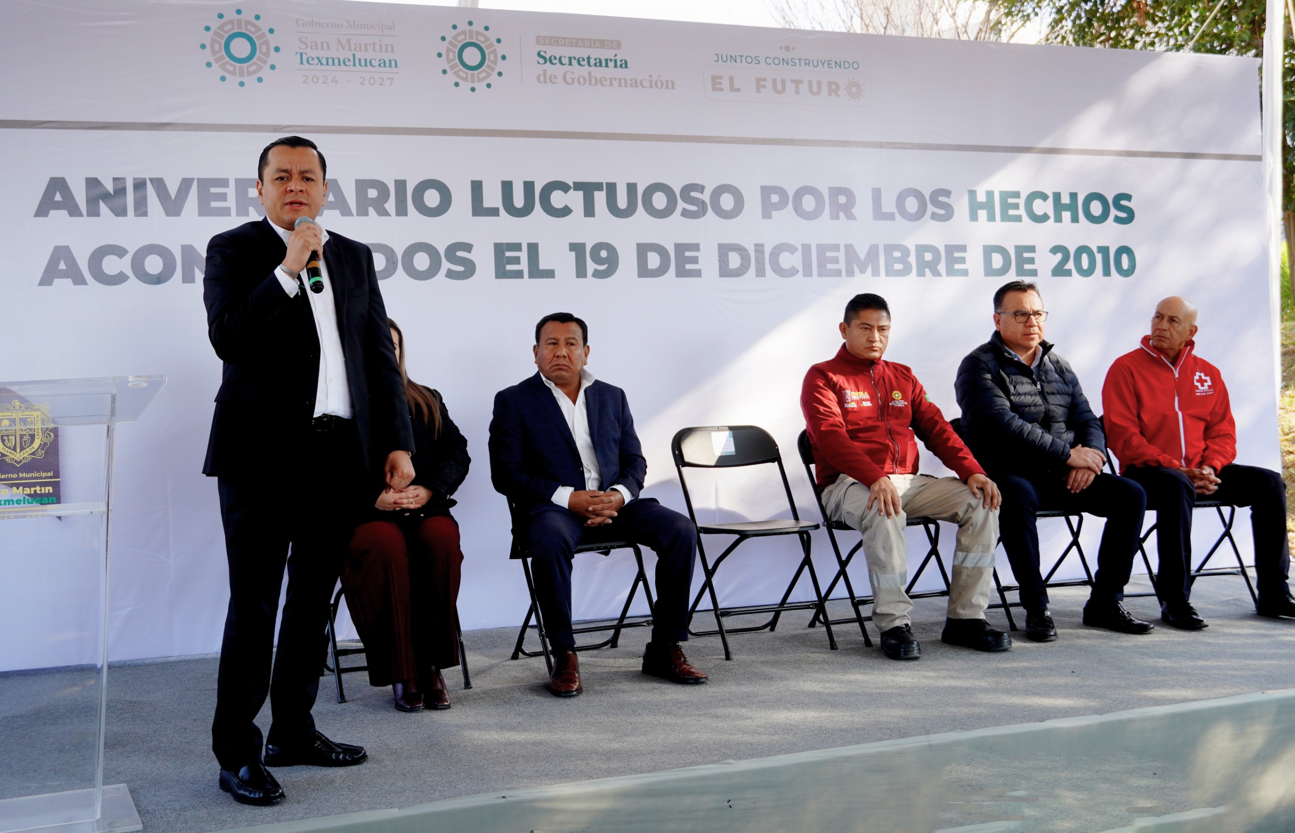 Texmelucan conmemora 15 años de la explosión de ductos y refuerza llamado a la prevención