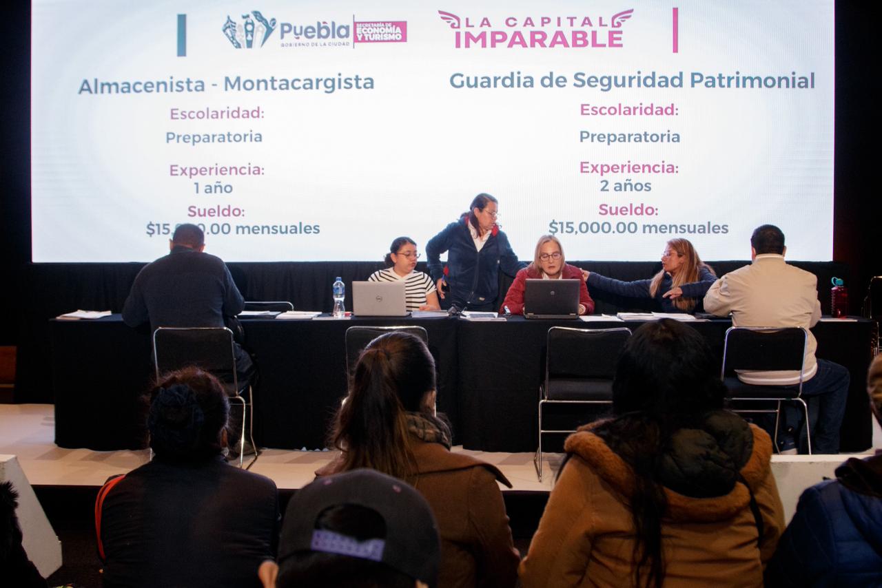 Puebla capital generó 2 mil 830 empleos formales en un mes y se colocó entre las ciudades líderes del país