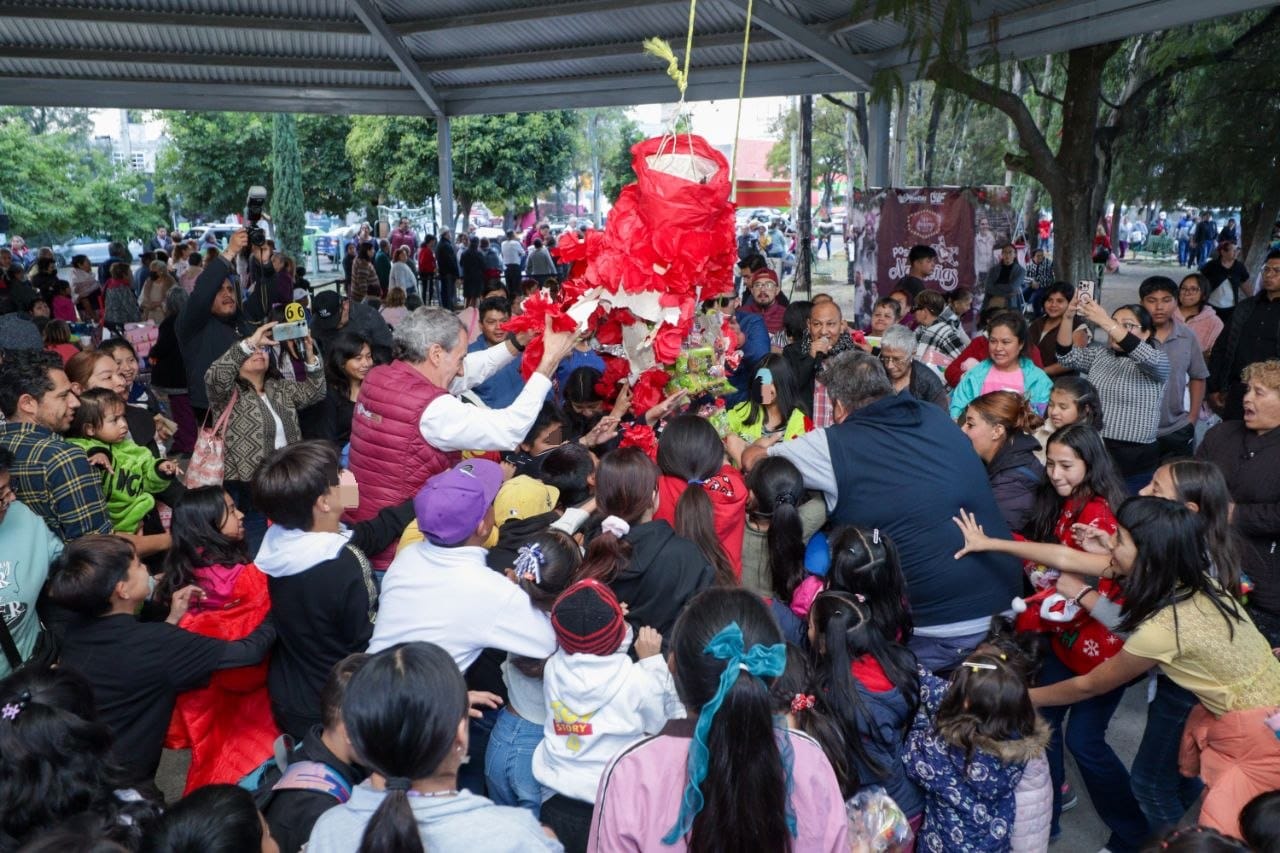 Realizan posada comunitaria y entrega de cobertores en la Junta Auxiliar Ignacio Zaragoza, Puebla